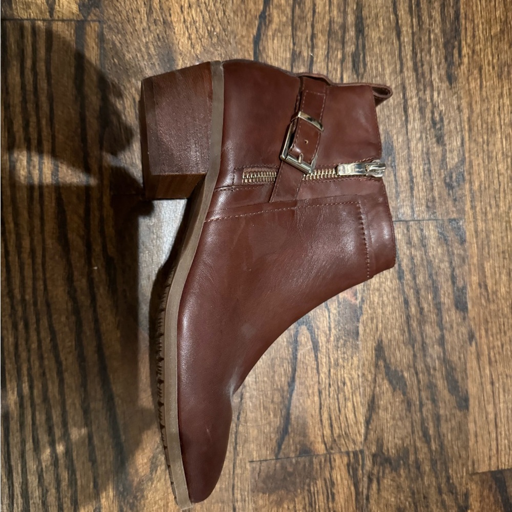 Alex Marie Brown Ankle Booties